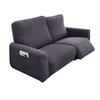 Jacquard Recliner Chair Cover 1 Seat/2 Seat Stretch Soft Sofa Slipcover Couch Cover Furniture Protector Chair Covers Washable