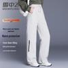 Unisex Loose Fit Warm Down Pants