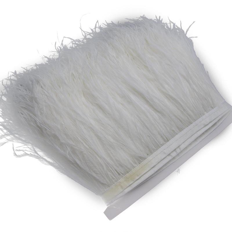 Ostrich Hair Diy Jewelry Accessories Feathers Ostrich Feathers Clothes Cuffs Skirt Decoration
