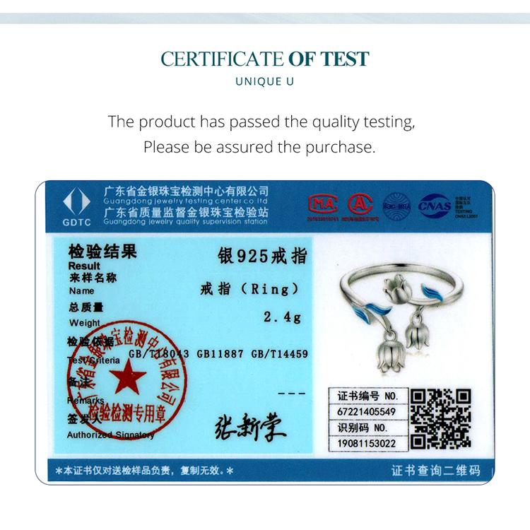 BAMOER, стерлинговое серебро 925 пробы, великолепное открытое кольцо с цветами для женщин, платиновое ювелирное изделие с тонким покрытием, обручальное кольцо, свадебный подарок