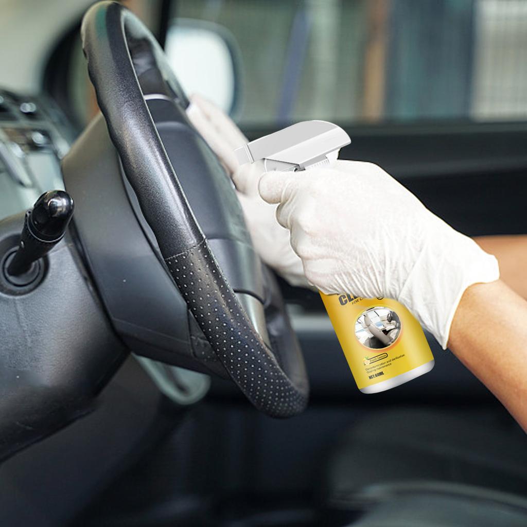 60/120/250 мл Спрей-пена для чистки кожи автомобиля Автомобильный реставратор для ремонта салона Покрывающий агент Полироль для восстановления пластика автомобиля