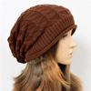 Pleated Color Solid Pullover Hat Outdoor Knitted Hats Gifts Clothing Accessories