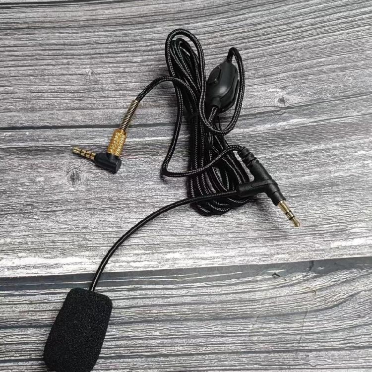 Braided 3.5mm to 3.5mm Cord with Boom Microphone&Volumes Control for 1000XM5 XM4