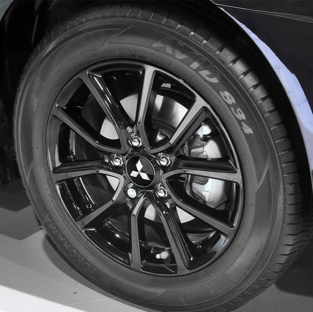 4Set 60mm Car Wheel Center Hub Cap Rim Cover Emblem Stickers Cover For Mitsubishi ASX Galant Mirage L200 Triton Pajero Outlander