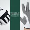 Microfiber Fabric Golf Gloves Silicone Grip Dots Golf Sports Gloves Golf Glove  Golf Practice