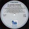 LP Record SINGERS UNLIMITED  Christmas PR7079 PAUSA 1980 US Jazz Used