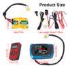 12V 5-8KW Parking Heater Accessories, Upgraded Parking Heater LCD Switch and Bidirectional Digital Display Remote Control