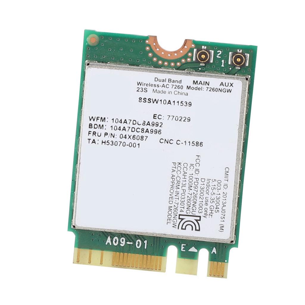 Для Intel 7260AC 7260NGW Двухдиапазонная беспроводная сетевая карта для Lenovo IBM Thinkpad FRU04X6087
