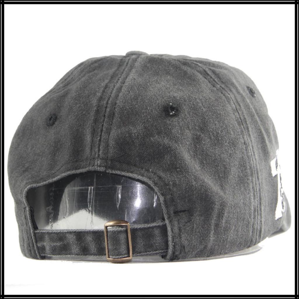 Шляпа Кепка Вышитый Логотип Дизайн Регулируемая Повседневная Мода Мужская Женская CZA372 [Белый Клык] (черный)