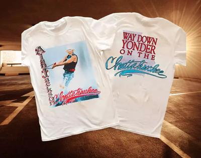 Alan Jackson Way Down Yonder On The Chattahoochee Tour 1992 S To 5XL T-Shirt