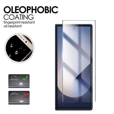 4 в 1 Внутренняя пленка + Переднее закаленное стекло для Samsung Galaxy Z Fold 6 5 4 3 Защитная пленка для экрана Защитные пленки на Fold6 Fold5