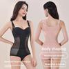 Postpartum Body Shaper Bodysuit with Straps Lifting Bra, Waist Cincher, Abdominal Compression, Butt Lift Shaping Underwear