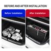 AAAFJ1 For KIA Car Foldable Felt Trunk Storage Bag Large Capacity Organizer Box Accessories Sportage Rio Ceed Niro Soul Stonic Picanto