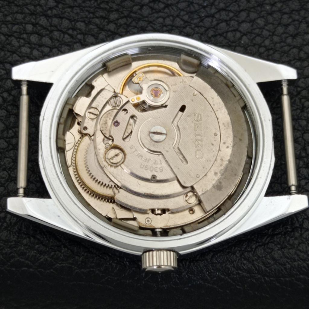 JAPAN VINTAGE REFURBISHED SEIKO 5 AUTOMATIC MENS BLACK DIAL WATCH A440596-4 Sk-a440596