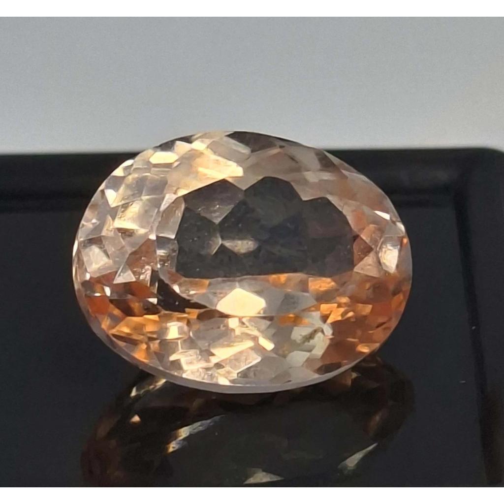 Fabulous Padparadscha Sapphire Natural Oval Cut 8-10 Ct Certified Gemstone
