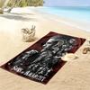 Rebellion Brotherhood beach towel soft Outdoor camping swim Absorbent bath towel Outdoor pool towel Fashion Outdoor picnic beach mat