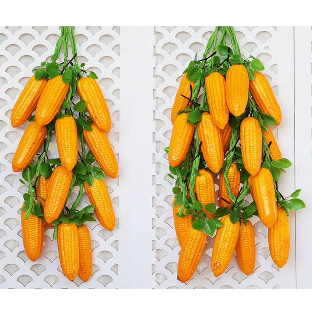 2 шт., искусственные стебли кукурузы, искусственные растения для фотографий, реквизит, домашний декор