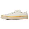 Chuck Taylor All Star Simple and Versatile Non-Slip and Abrasion Resistant Low-Top Espadrilles Women's Yellow and White