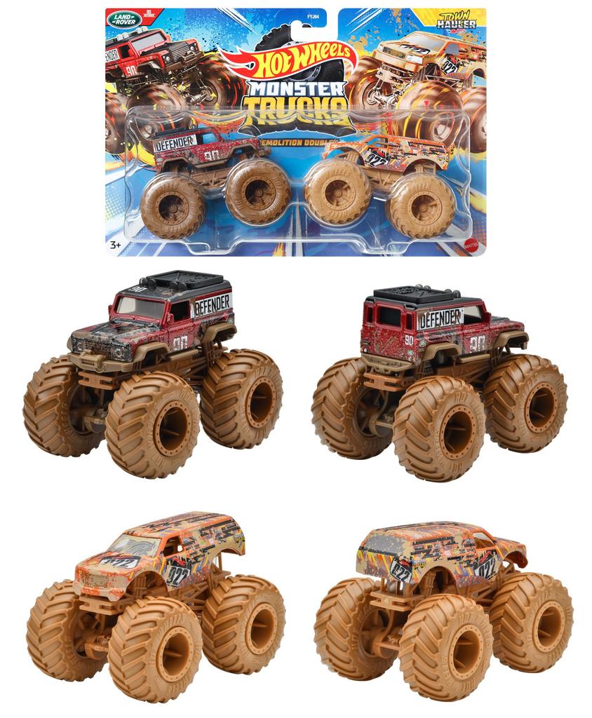 Hot Wheels Monster Truck 2 набора мини-машин x 8 наборов коробка лет и 164 [2 продано] [3 в наличии] 986N-FYJ64