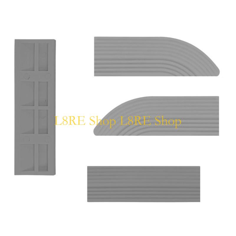 L8RE Door Sill Strip Set for Vacuum Robot Cleaner Good Anti-skid Effect Driveway