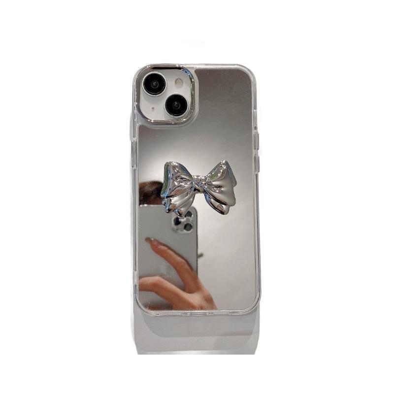 Acrylic Mirror Suitable for Apple 15promax Protective Case Love Iphone13 16 Mobile Phone Case 14 Girl