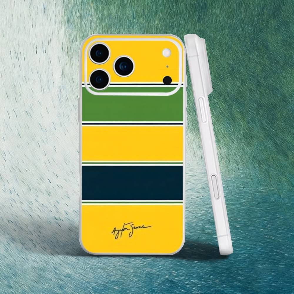 Чехол для телефона A-Ayrton Senna F1 Racing для iPhone 17,16,15,14,13,12,X,XS,Pro,Max,Plus,E,Air,Mini с магнитной основой Magsafe, Жидкий ТПУ