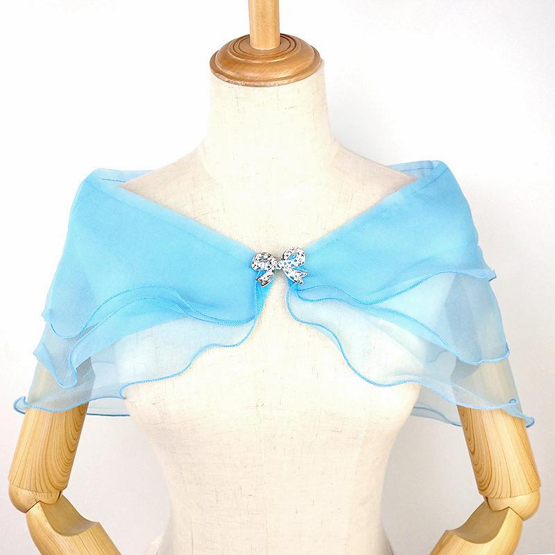 1 шт. однотонная шаль из лесной системы, модное свадебное платье, универсальный бант, пуговицы, тонкий стиль, одно плечо