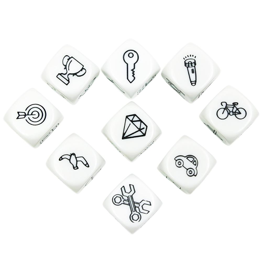 9 кубиков для повествования для раннего образования, набор кубиков для повествования, языковое выражение/воображение для детей