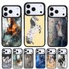 Мягкий чехол для телефона с рисунком лошади для iPhone 17 16 15 14 13 Pro Max Задняя крышка для 12 11 Pro Coque