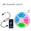 1pcs RGB LED Strip Light with APP Bluetooth Control 2835 SMD Flexible Lamp Tape USB Power For TV Backlight Home Party Decoration