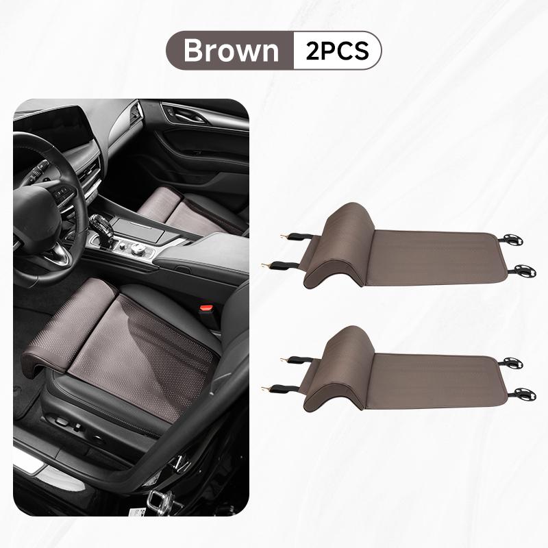 For Seat Leon Ibiza Arona Ateca Car Seat Extender Cushion Memory Foam Auto Seat Leg Support Knee Pads Interior Accessories