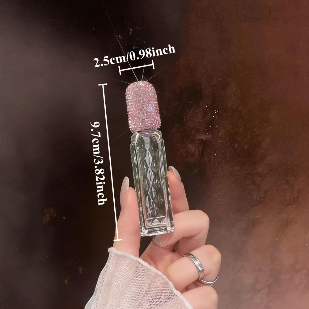 12ml Glass Perfume Atomizer Creative Rhinestone Oil Diffuser Bottle Handicraft