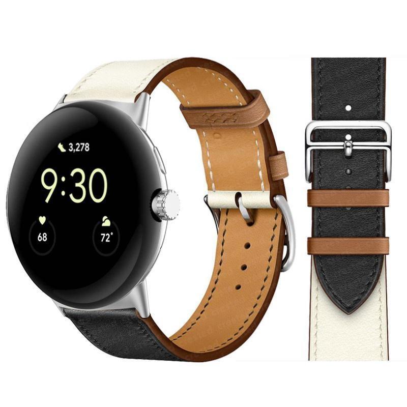 Кожаный ремешок для Google Pixel Watch Pixel Watch 2 Сменный ремешок для умных часов Браслет на запястье Браслеты Аксессуары для Pixel Watch