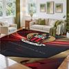OGC Nice FC Design Crystal Velvet Rug Soft Decorative Mat for Bedroom Entrance