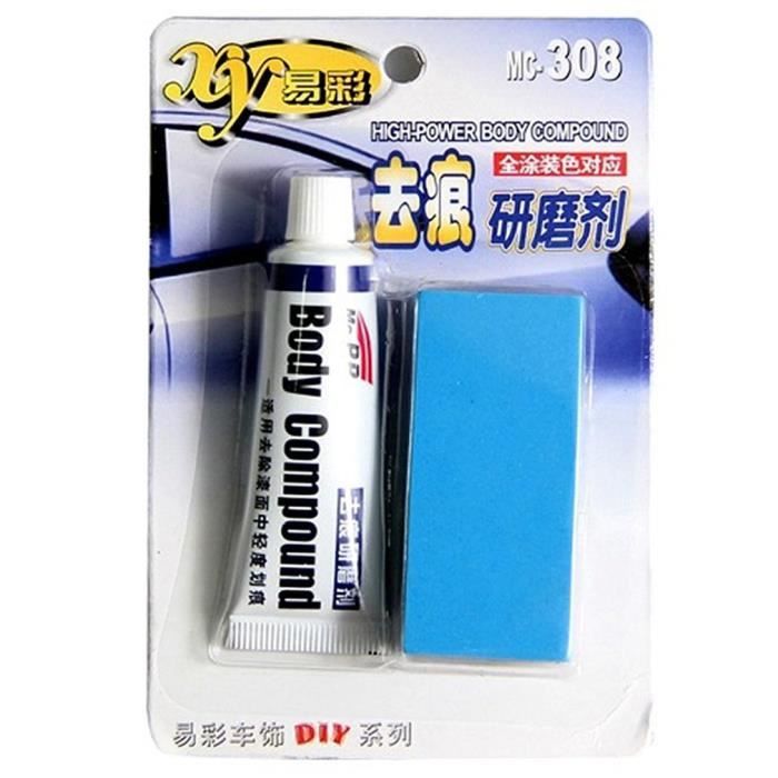 Car Scratch Remover, Polishing Paste Kit Polish with Sponge for Car Body Auto