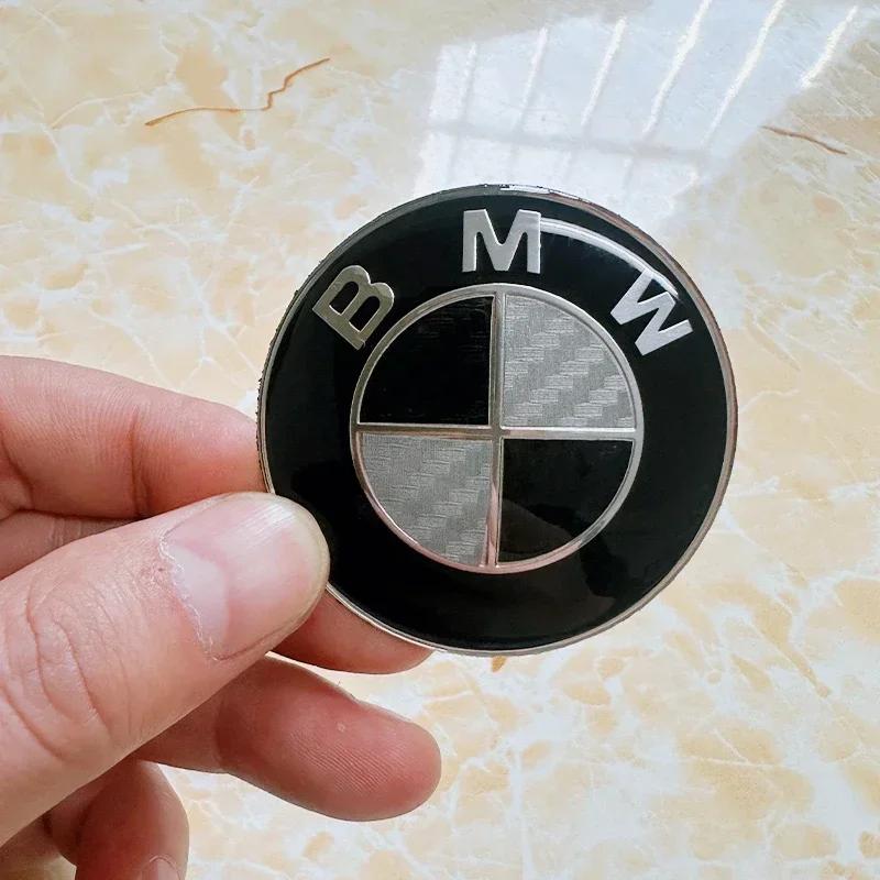 For BMW Hot 2025 56mm 65mm Car Badge Wheel Center Cover Stickers Hub Caps Decal For BMW M M3 X5 X1 X3 E46 E90 E39 F10 F20 F30 G2