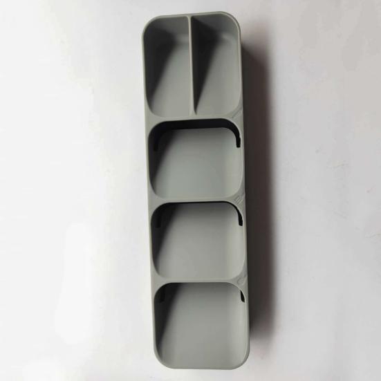 Органайзер для хранения посуды. Организация классификации. Большая вместимость. Несколько отделений. Лоток для посуды. Вилка. Палочки для еды. Выдвижной ящик для ложки. Держатель посуды.