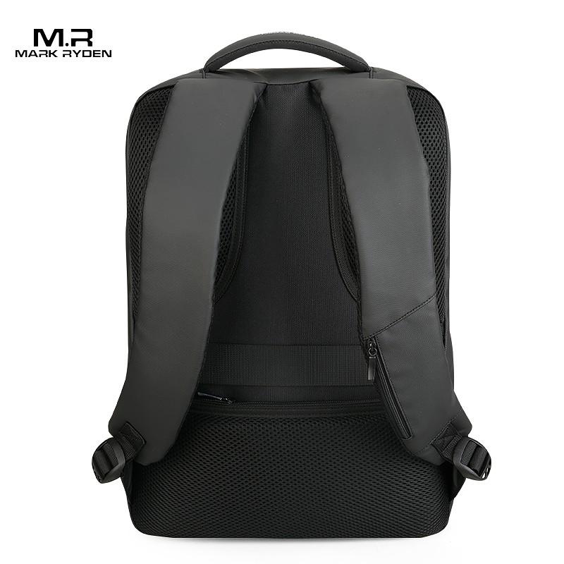 MARK RYDEN Backpack for Men, Commuter Large Capacity Schoolbag, Business Travel Bag, Laptop Bag MR9668 Upgraded Classic Black Versio