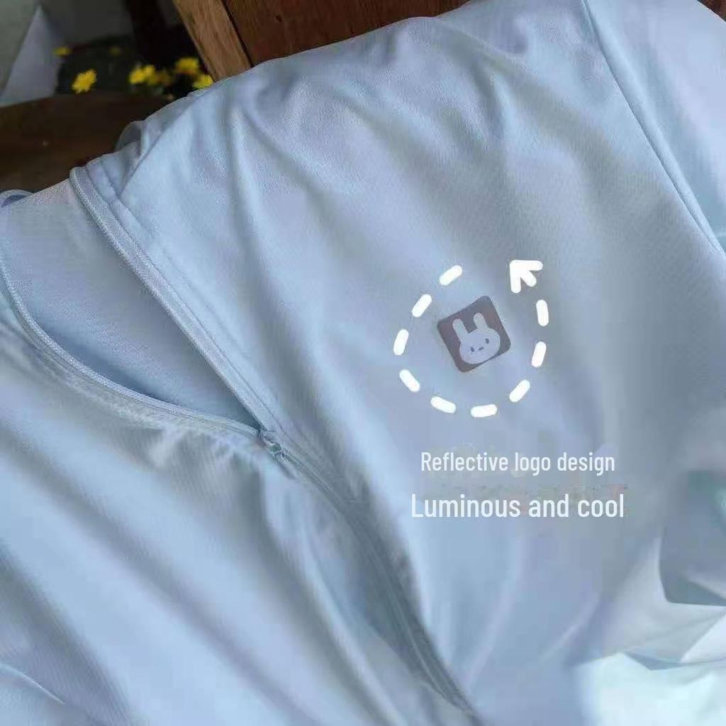 Women's Summer Hooded UV Protection Jacket - Breathable, Lightweight Ice Silk