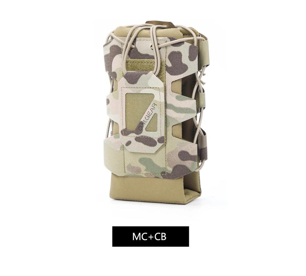 Molle чехол для радио, тактическая сумка для воды, кобура для домофона, переноска, охота, кемпинг, рация, военный карманный держатель