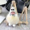 Cute Plush Doll Key Chain Pendant for Ladies and Girls