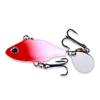HENGJIA Spinners VIB Fishing Lures Wobblers Sequin Spoon Isca Artificial 5.2CM-8.5g for Perch Fly Fishing Trout Pesca