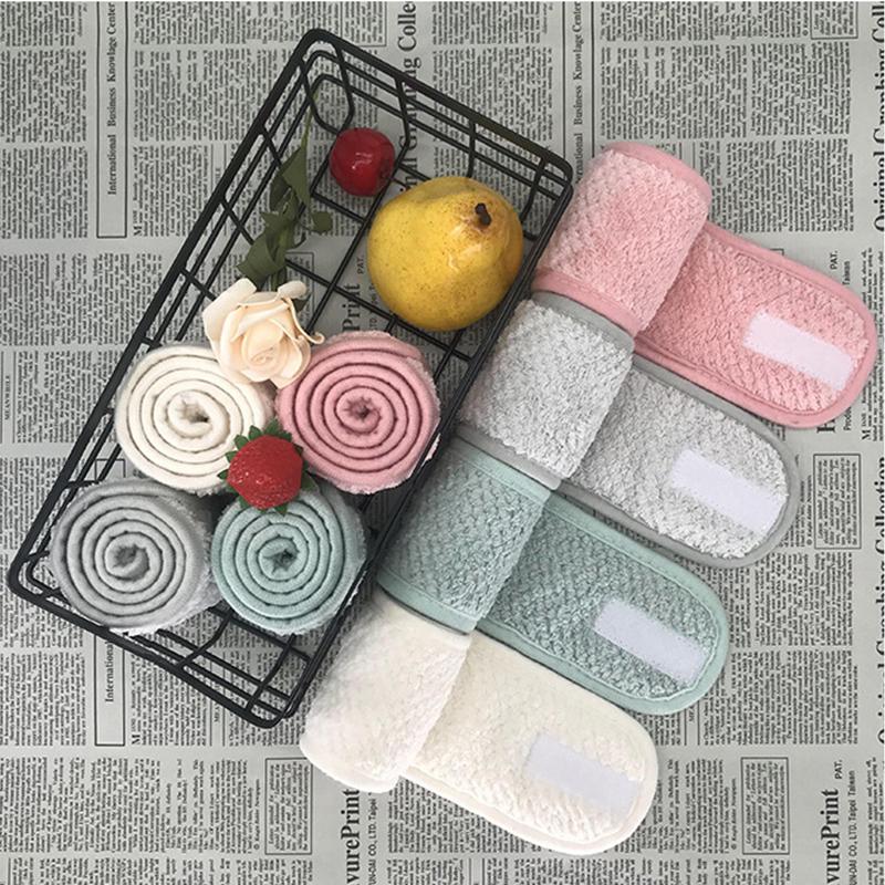 Регулируемая повязка на голову для макияжа, мягкая повязка для мытья лица, банное спа-повязка для лица