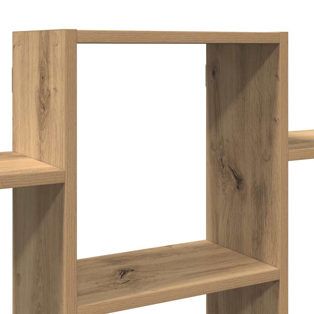 Wall Shelf Artisan Oak 159 x 18 x 66 cm Engineered Wood