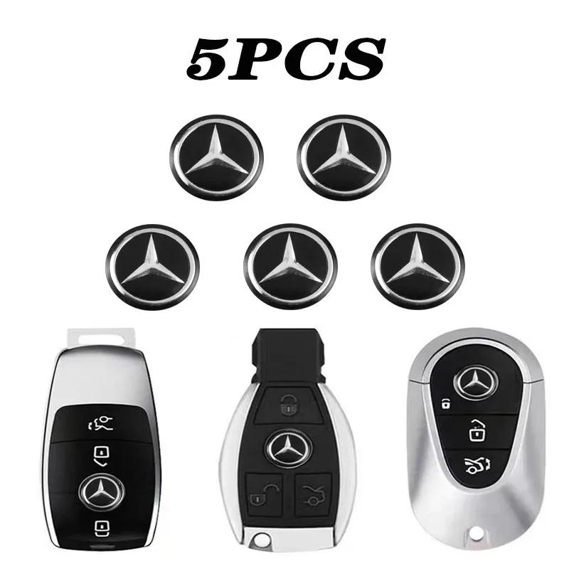 AABIE1 Car Key Stickers Auto Control Keychain Emblem Accessories For Mercedes benz A C E S Class CLA CLS W212 W213 W204 W205 CLA CLS