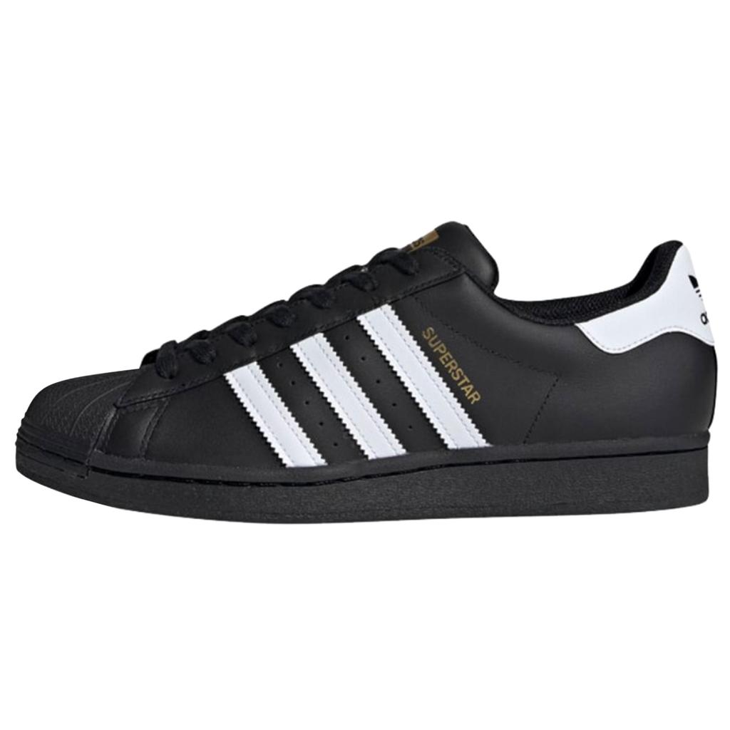 Adidas Originals SUPERSTAR Abrasion Resistant Low top Skateboard Shoes Unisex Black Pink JH9977(Team1279-S-BOX)