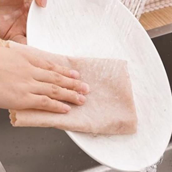 10 листов тряпок для мытья посуды из растительных волокон люффы, суперабсорбирующие, нет