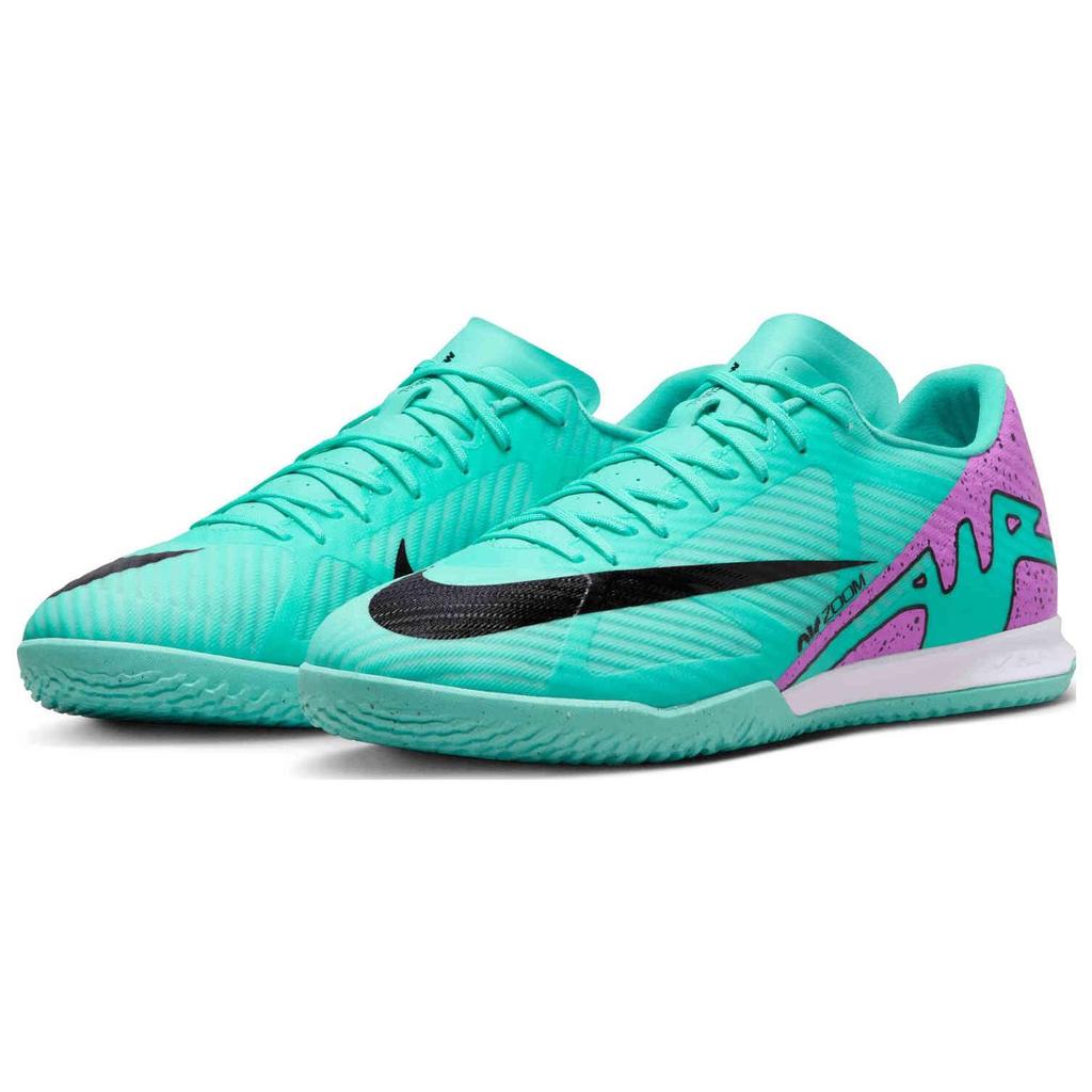 Nike Zoom Mercurial Vapor 15 Academy IC Peak Ready Pack Unisex Sneakers Blue Hyper-Turquoise Black DJ5633-300