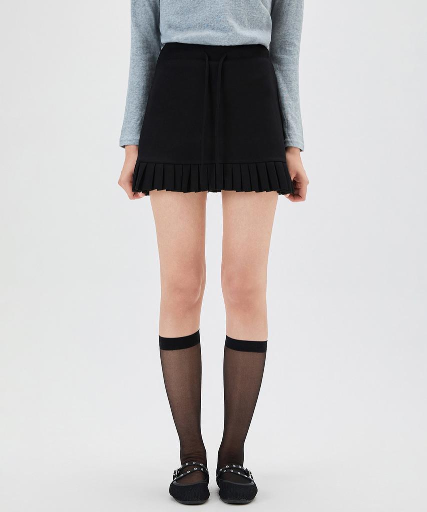 MIXXO Эластичная талия Мини-юбка с оборками_Miwwmg50Ss
