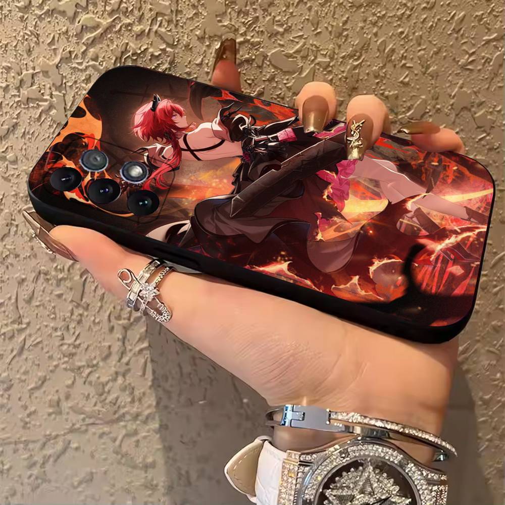 A-Arknights Endfield Laevatain Surtr Phone Case For Samsung Galaxy A13,21s,22,31,32,52,53,71,80,A91 Soft Black Cover